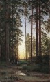 森の端 1879 古典的な風景 イワン・イワノビッチの木々